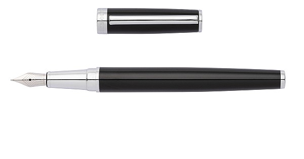 Hugo Boss Gear Icon Black Fountain pen - Vulpen / Fountain pen